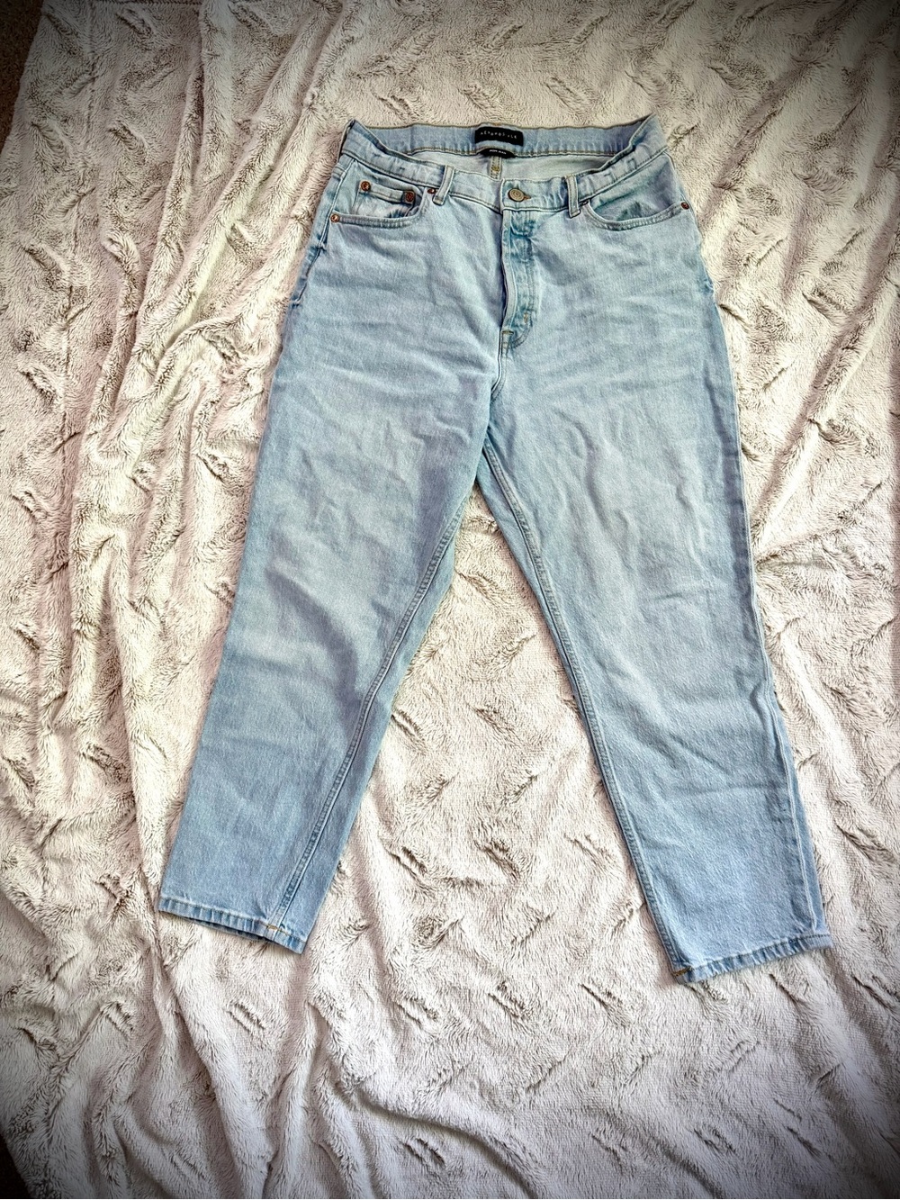 Aeropostale Light Blue Slim Straight Women's Jeans
